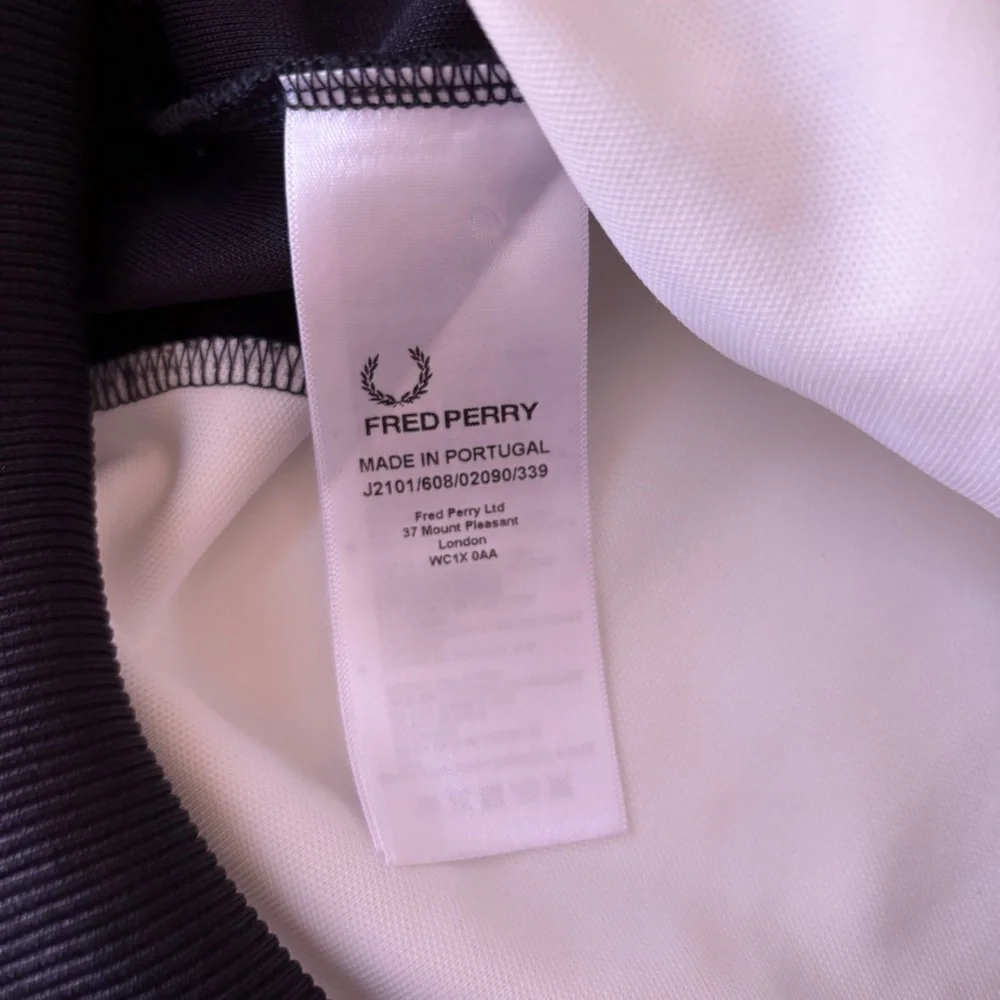 Fred Perry Track Two Tones Track Jacket Sz S